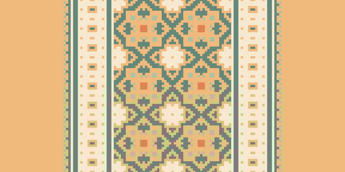 Tie dye Pattern Seamless Bandana print silk Motif embroidery, Pixel Ikat embroidery Design for Print kurta pattern mughal motifs tapestry pattern floral repeat vector