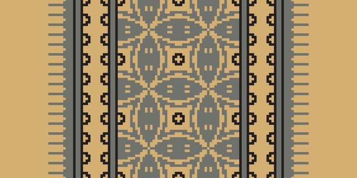 Tie dye Pattern Seamless Scandinavian pattern Motif embroidery, Pixel Ikat embroidery Design for Print egyptian hieroglyphs tibetan geo pattern vector