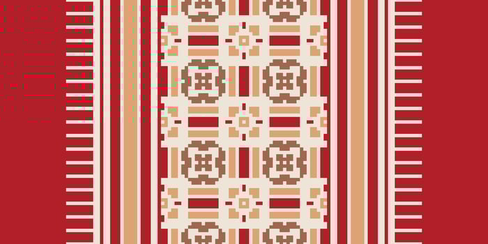 Motif folklore pattern Seamless Mughal architecture Motif embroidery, Pixel Ikat embroidery Design for Print lace pattern seamless pattern vintage shibori jacquard seamless vector