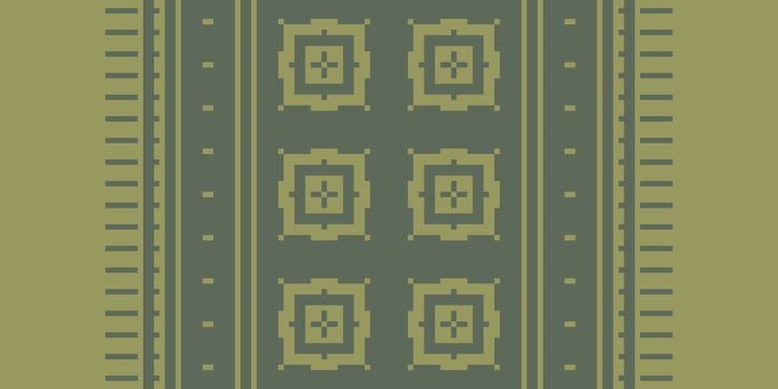 Ancient patterns Seamless Native American, Motif embroidery, Pixel Ikat embroidery Design for Print tie dyeing pillowcase sambal puri kurti mughal architecture vector