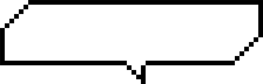 8bit retro game pixel speech bubble balloon icon sticker memo keyword planner text box banner png