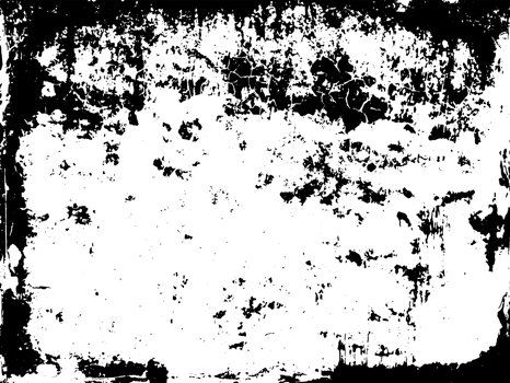 Rustic grunge texture with grain and stains. Abstract noise background. Graphic illustration with transparent background. png