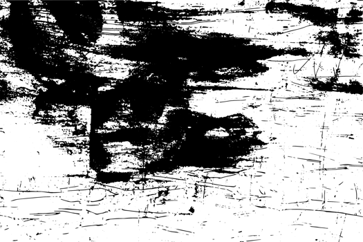 Rustic grunge texture with grain and stains. Abstract noise background. Graphic illustration with transparent background. png