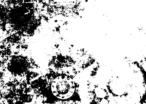 Rustic grunge texture with grain and stains. Abstract noise background. Graphic illustration with transparent background. png