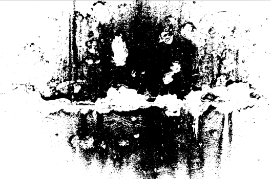 Rustic grunge texture with grain and stains. Abstract noise background. Graphic illustration with transparent background. png
