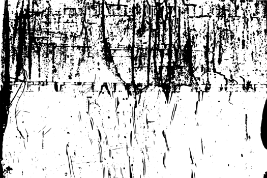 Rustic grunge texture with grain and stains. Abstract noise background. Graphic illustration with transparent background. png