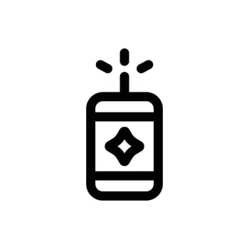 Simple Firecracker icon. The icon can be used for websites, print templates, presentation templates, illustrations, etc vector