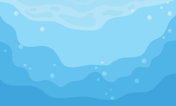 background scene of blue ocean design vector