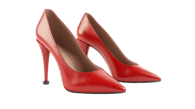 Duo of Women's Shoes on Transparent Background png