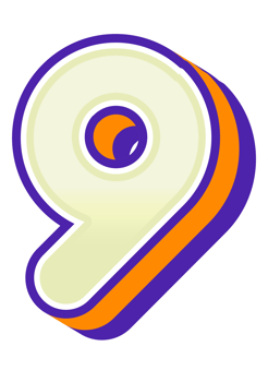 3D Cartoon Alphabet Letter and Number png