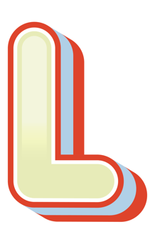 3D Cartoon Alphabet Letter and Number png