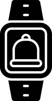 Notification Glyph Icon vector