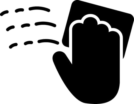 Cleaning Glyph Icon vector