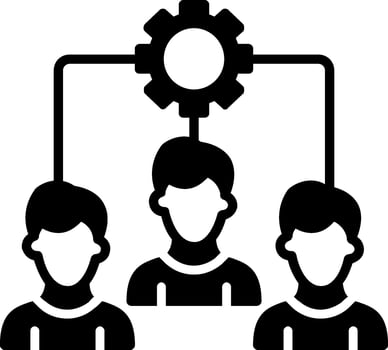 Buildling Glyph Icon vector