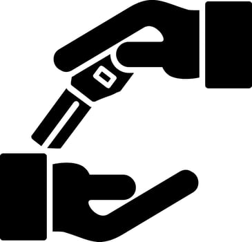 Leasing Glyph Icon vector