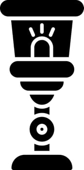 Lamp Glyph Icon vector
