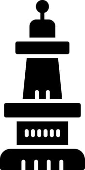 Monument Glyph Icon vector