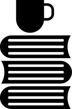 Books Glyph Icon vector