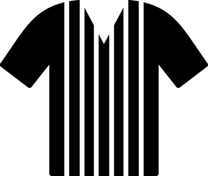 Shirt Glyph Icon Design vector