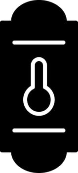 Handle Glyph Icon Design vector