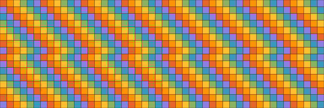 PRIDE, LGBT pride month distorted pixel rainbow background. Geometric square checker seamless pattern with pride color. Colorful zigzag rainbow background with pride for poster, banner. vector