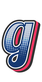 Comic Halftone Alphabet Letter and Number png