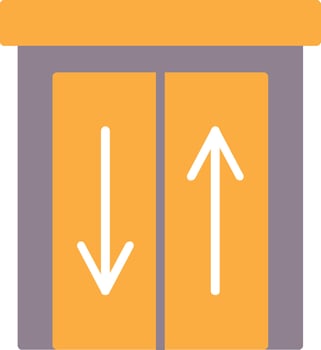 Elevator Flat Icon vector
