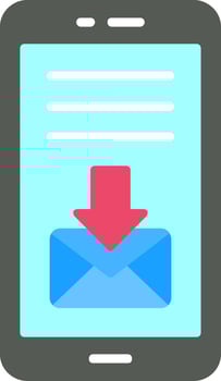 Mail Flat Icon vector