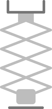 Car Jack Flat Icon vector
