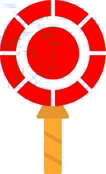 Lollipop Flat Icon vector