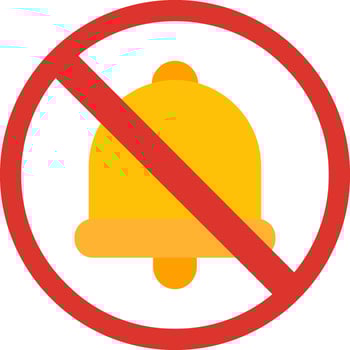 Prohibited Sign Flat Icon vector