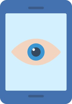 Smartphone Flat Icon vector