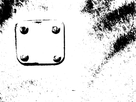 Rustic grunge texture with grain and stains. Abstract noise background. Graphic illustration with transparent background. png