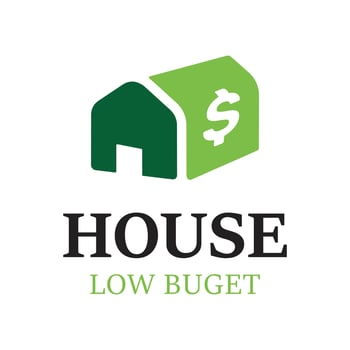 Real estate with money logo, residential area logo, can be used for real estate, construction, architecture and building Logos vector