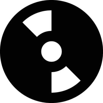 Data storage icon symbol image for database illustration vector