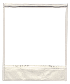 Retro Scrapbook Polaroid Frame. Classic Instant Photo Border for Creative Collages and Memory Keeping png