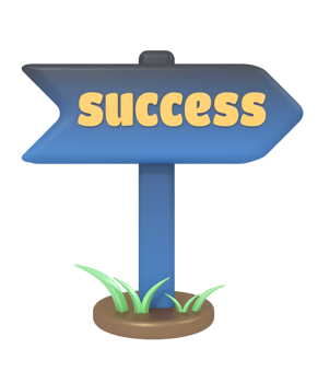 Signpost for success png