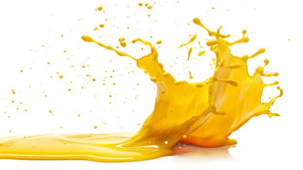Oil Splash on Transparent Background, Format png