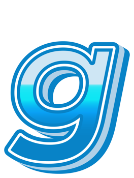 Cartoon Cute Alphabet Letter and Number png