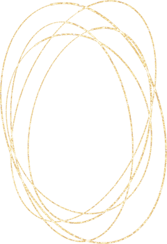 Gold Geometrical Frame png