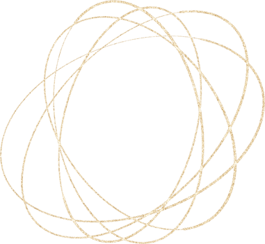 Gold Geometrical Frame png