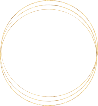 Gold Geometrical Frame png