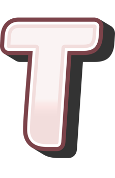 Cartoon Theme Alphabet Letter and Number png
