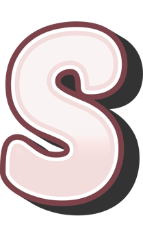 Cartoon Theme Alphabet Letter and Number png