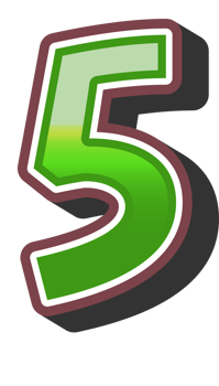 Cartoon Theme Alphabet Letter and Number png