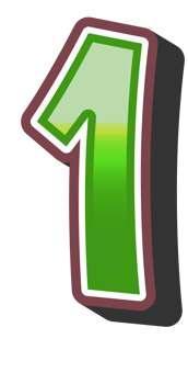 Cartoon Theme Alphabet Letter and Number png