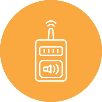 Device Line Multi Circle Icon vector