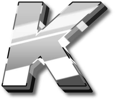Silver Glossy Alphabet Letter and Number png