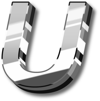 Elegant Silver Alphabet Letters and Numbers png