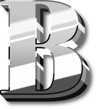 Glowing Silver Alphabet Letters and Numbers png